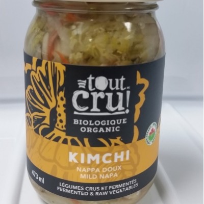 Tout Cru - Kimchi nappa doux biologique 473ml